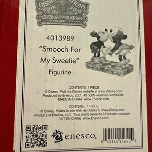 Enesco Disney Figurine with Red and Black Accents